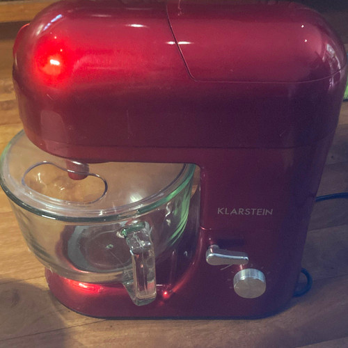 Klarstein red stand mixer - red,