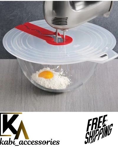 Silicone mixing bowl lid - silicone,