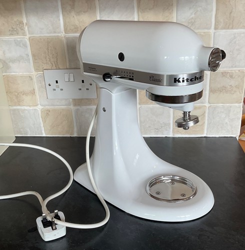 Kitchen aid mixer white - aid,