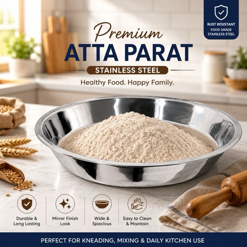 Stainless steel parat indian - stainless,