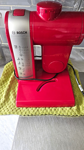 Bosch red stand mixer speed - stand, 4