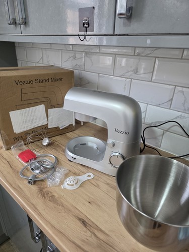 Vezzio stand mixer silver - 4.5l,