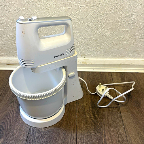 Cookworks white stand - cookworks, mixer